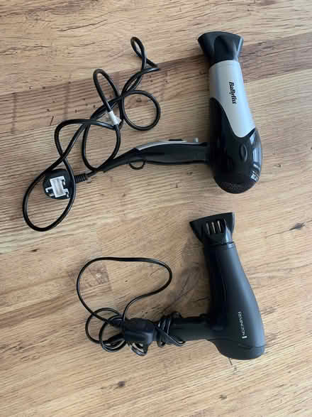 Photo of free X2 hairdryer’s (New Malden KT3) #1