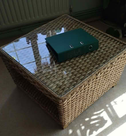 Photo of free Large Rattan Coffee Table (DA3) #1