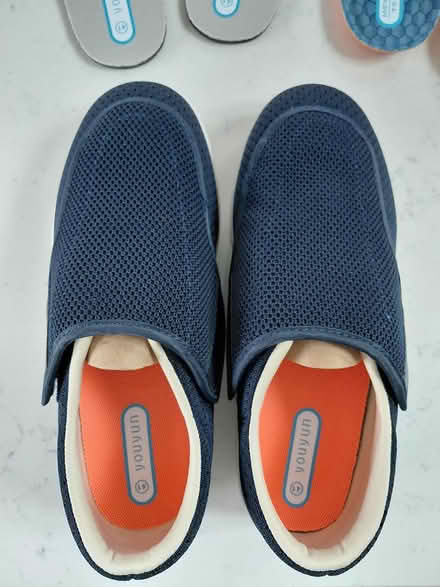 Photo of free Navy Double Velcro Shoes size UK 6 (Churchtown. Dublin 14.) #1