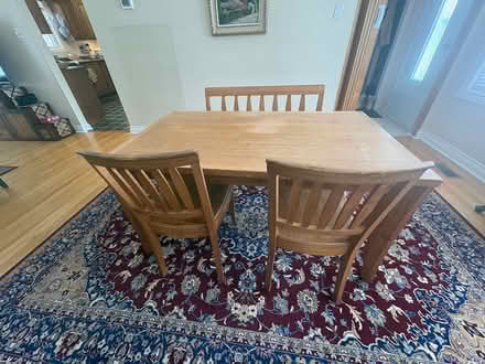 Photo of free Solid Wood Dining Set (Westboro) #4