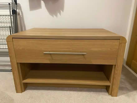 Photo of free Wide, low drawer unit with shelf (Bussage GL6) #1