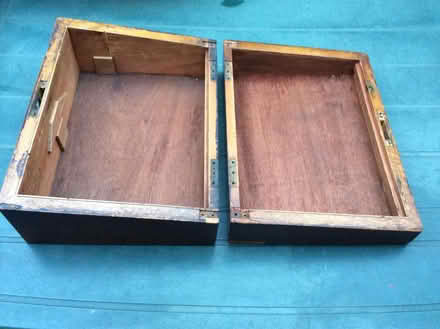 Photo of free Antique wooden box (Wormholt W12) #2