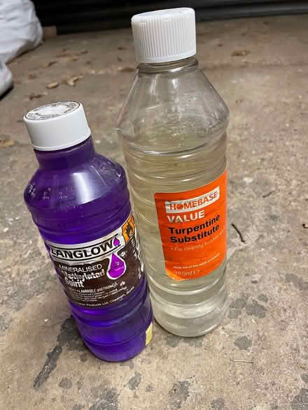 Photo of free Turps and methylated spirits (Cv35 8eb) #1