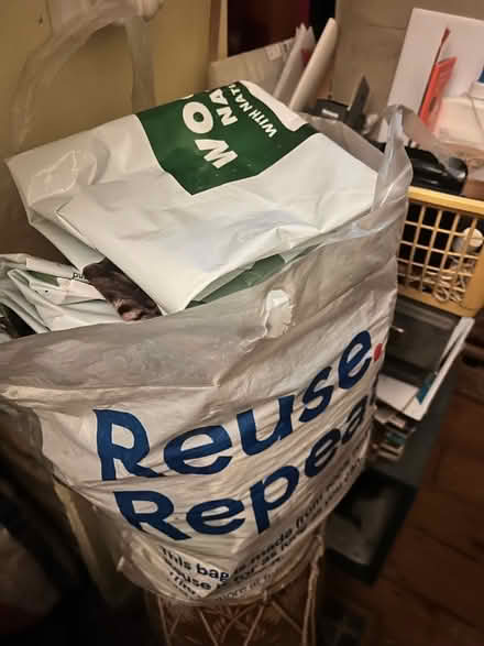 Photo of free Carrier bag full of strong plastic sacks (Dogsthorpe) #1