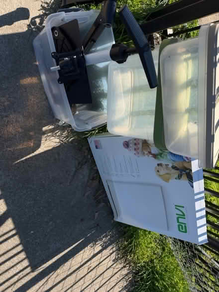 Photo of free Monitor arm, heater, etc (Palo Alto) #1