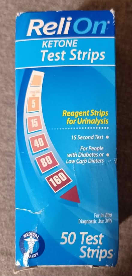 Photo of free ReliOn Ketone Testing Strips (Hollymead) #1