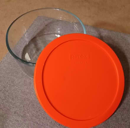 Photo of free Pyrex Covered Bowl (Hollymead) #1