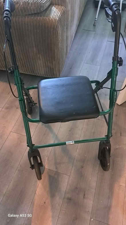 Photo of free Walking frame with wheels (CR0) #2