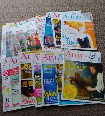 Photo of free Artists & Illustrators magazines (Starkholmes DE4) #1