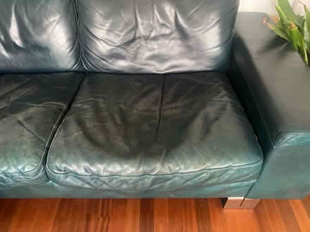 Photo of free Two leather sofas (East Molesey) #2