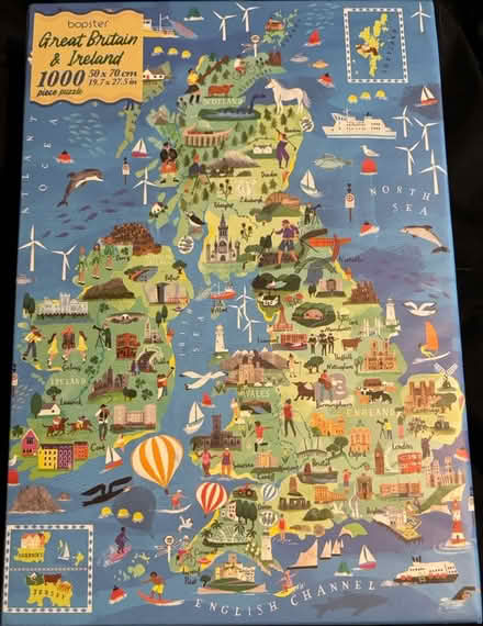 Photo of free 1000pc Great Britain&Ireland Puzzle (Hemel Hempstead, HP1) #1