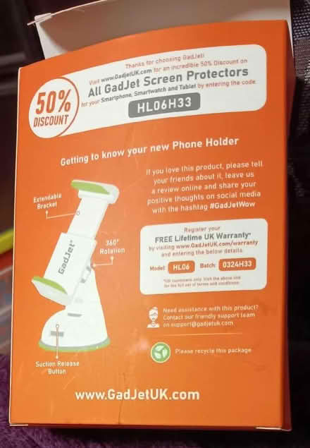 Photo of free Car Mobile Phone Holder (Allington NG32) #3