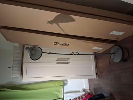 Photo of free Gray Floor Lamp - Working Condition (Rg30 2ur) #1