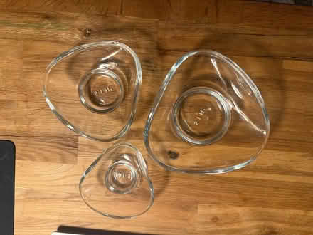 Photo of free Stacking Glass Bowls (Winter Hill) #2