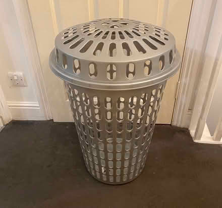 Photo of free Grey Laundry Basket (Alperton HA0) #1
