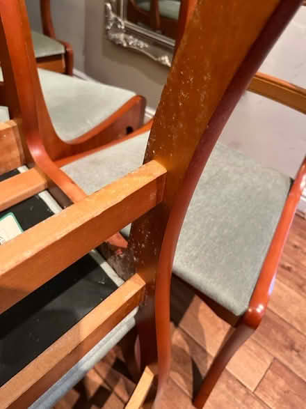 Photo of free 6 Regency style dining chairs (Manchester M20) #3