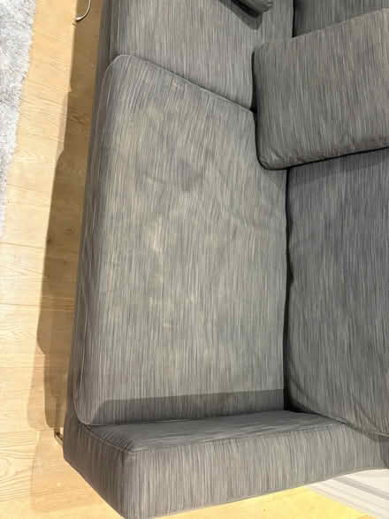 Photo of free Grey 3 seater couch (Putney SW15) #2