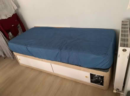 Photo of free Single bed and mattress (Greenhills G75) #1