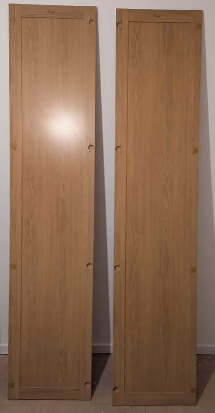 Photo of free 2 oak effect Ikea doors compatible with Pax wardrobes (Bingfield Park N1) #2