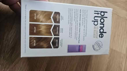 Photo of free Blonde hair dye new in box (CO1 Newtown) #4