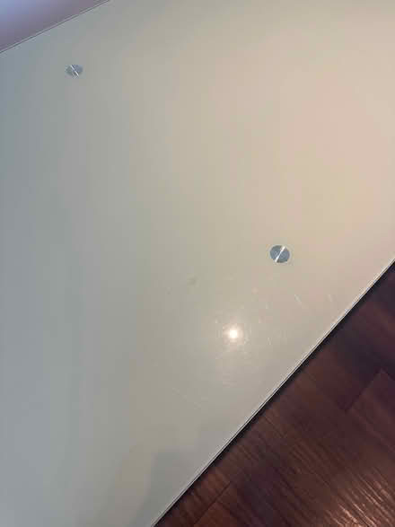 Photo of free Glass top desk (SW19) #4