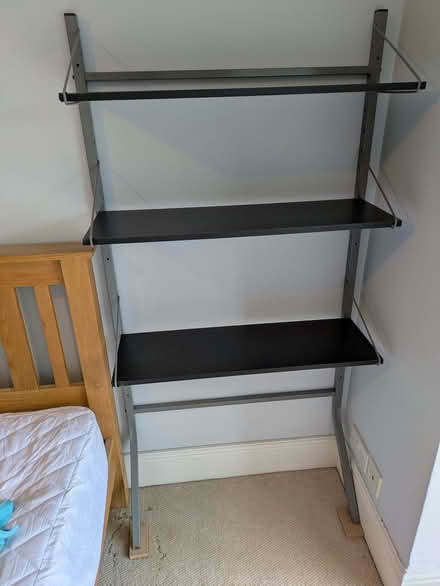 Photo of free Shelving unit, 3 adjustable shelves (Golden Triangle NR2) #1