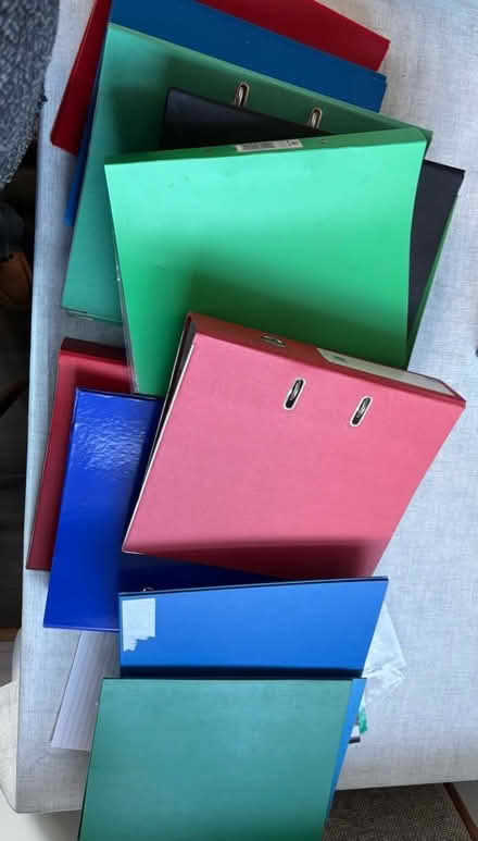 Photo of free Ring binders (Sainsburys GL52) #1