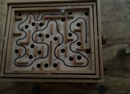 Photo of free Wooden labyrinth game (Borehamwood WD6) #1