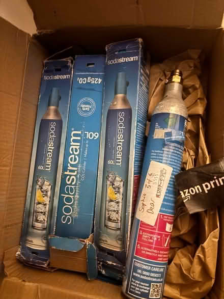 Photo of free Sodastream canisters (Upper Wolvercote OX2) #1