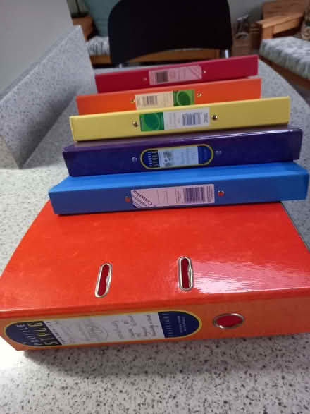 Photo of free 6 ring binders (Crosspool S10) #1
