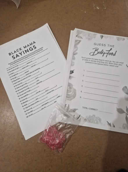 Photo of free Baby shower items (Penge SE20) #1