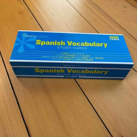 Photo of free Spanish vocabulary flashcards (Lexington Center) #2