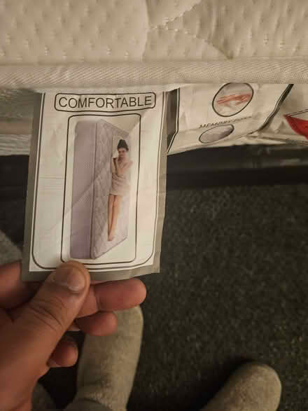 Photo of free 10.2 Inch King Size Mattress (Lichfield WS13) #3