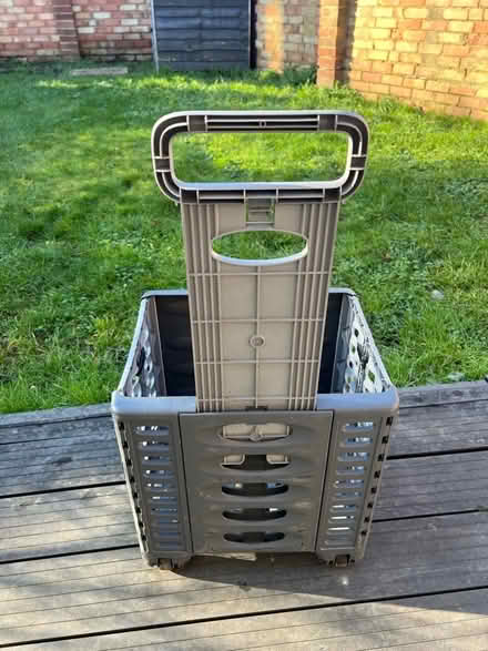 Photo of free Fold Away Plastic Carry Crate On Wheels (Elm Park RM12) #3