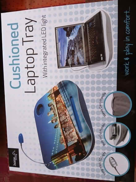 Photo of free Laptop tray with cup holder. (Corsham) #1