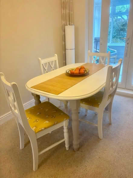 Photo of free Dining table and 4 chairs (Doncaster DN7 area) #2