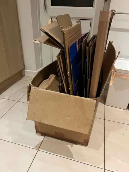 Photo of free Boxes and sofa cover for moving (Woodstock OX20) #3