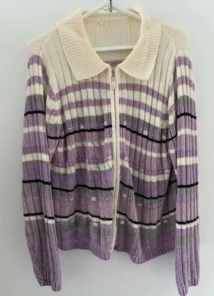 Photo of free Women’s zip-up cardigan (L) (Bloor/ The West Mall) #1