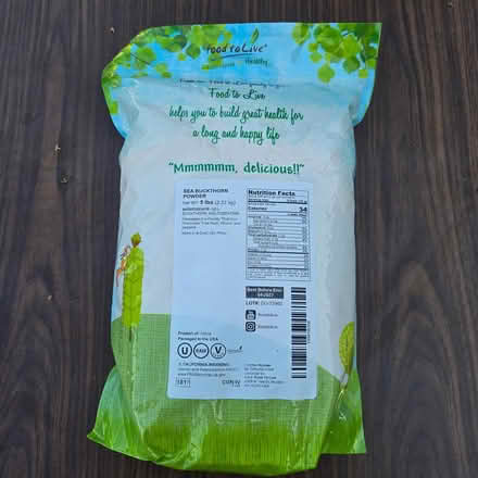 Photo of free Sea Buckthorn Powder (Chiquita Av MtnVw) #4