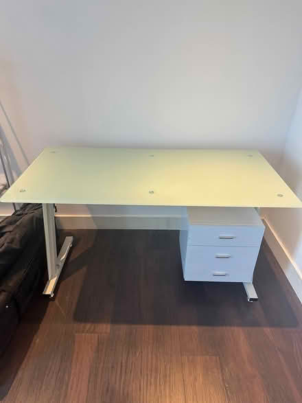 Photo of free Glass top desk (SW19) #1