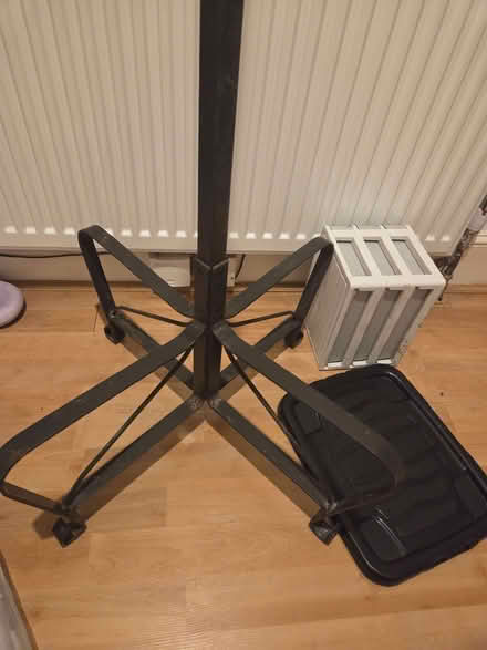 Photo of free Tall coat hanger tiered (heavy duty iron) (Furzedown SW17) #1