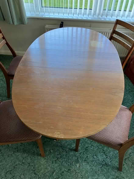 Photo of free Table and 4 chairs (Rustington BN162EH) #1
