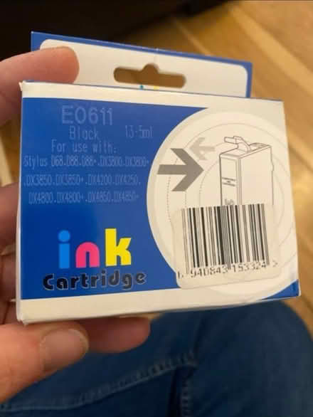 Photo of free Black ink Cartridges x 2 (Cheshunt En8) #2