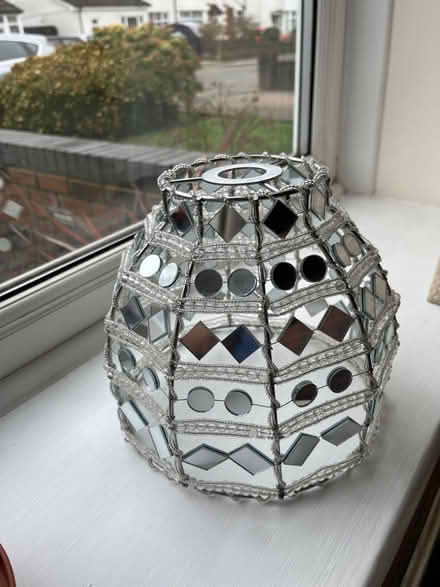 Photo of free Lampshade, mirrored design (Woolton L25) #1