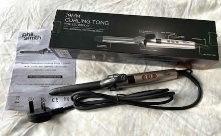 Photo of free Curling Tongs - nearly new (Bristol BS3) #1