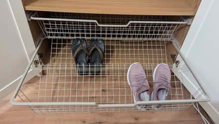 Photo of free 2 Ikea shoe shelves compatible with Pax wardrobes (Bingfield Park N1) #2