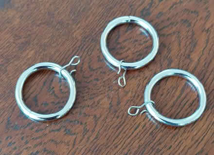 Photo of free metal curtain rings (Greaves LA1) #1