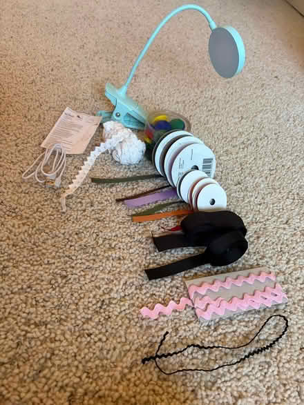 Photo of free Misc craft, sewing items (Hwy 76, Rancho Del Oro, O’side) #1