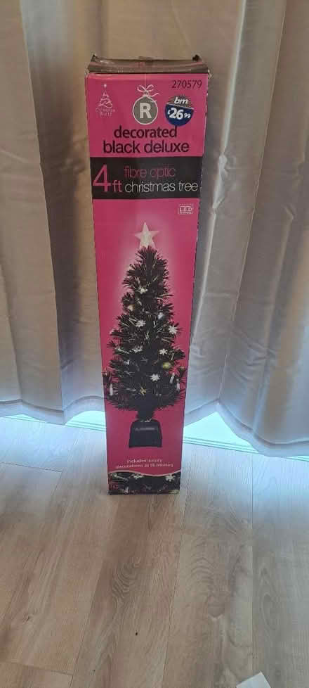 Photo of free 4ft FIBRE OPTIC CHRISTMAS TREE (B32) #1
