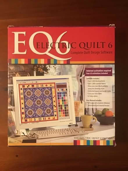 Photo of free Electric Quilt 6 Software (Near Rainbow and Stelling) #1